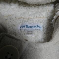 Vertbaudetベビーコートの画像
