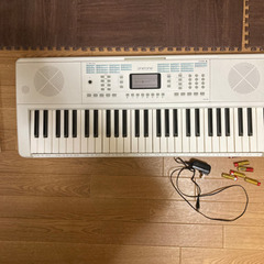 キーボードと楽譜
