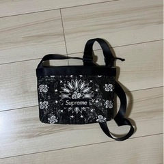 supreme Bandana Tarp Side Bag