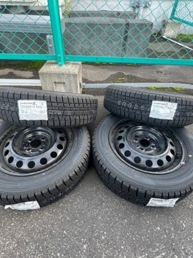 新品冬タイヤ175/65R15  15インチスチールホイールセット