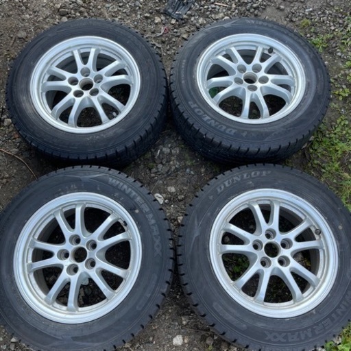 プリウス　純正　アルミホイール　15インチ　ホイールカバー無し