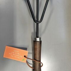 新品・未使用 3本くまで 木柄 10本セット