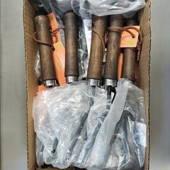 新品・未使用 3本くまで 木柄 10本セットの画像