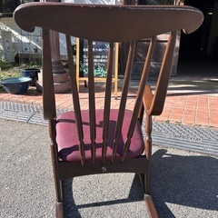 ロッキングチェア　レトロ　アンティーク　家具　インテリア　ジャンクの画像