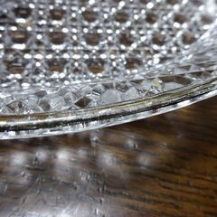 ◎昭和レトロ◎金縁ガラスの器◎果物盛器◎お菓子入れ◎の画像