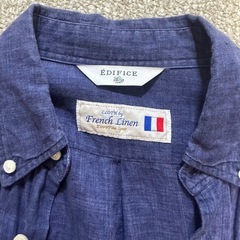 エディフィス　リネン長袖シャツ　　の画像