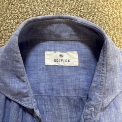 エディフィス　リネン長袖シャツ　　の画像