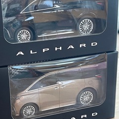 新型アルファード模型