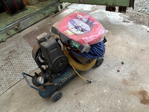 100v 200v コンプレッサー　岩田　iwata