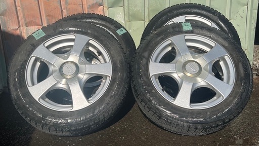 軽自動車向け14インチアルミ付き冬タイヤセット