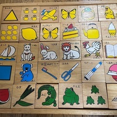 木のパズル　知育おもちゃ