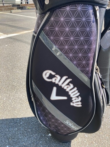 本物 ゴルフバック Callaway solaire レディース リサイクルショップ