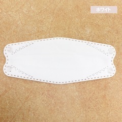 送料込み　30枚✖️50箱　3D立体構造4層不織布マスク　小さめサイズ　30P　WH/BE/BKの画像
