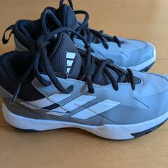 アディダス　子供用　バスケットシューズ　20cm　中古品の画像