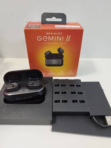【美品】DEVIALET GEMINI II ワイヤレスイヤホン