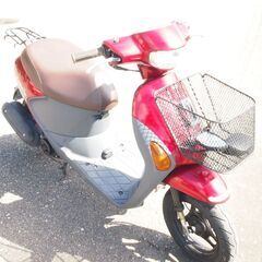 レッツ４ワインレッドエンジン始動OK♪車実働50cc 原付 富山、石川、金沢の画像