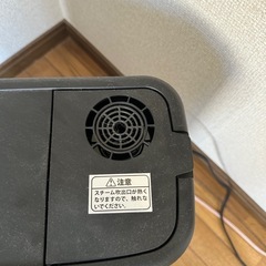 ・電気ストーブ加湿器付きの画像