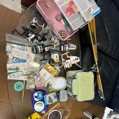 釣り具いろいろの画像