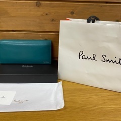 極美品　ポールスミス　Paul Smith フォールドエッジ　長...