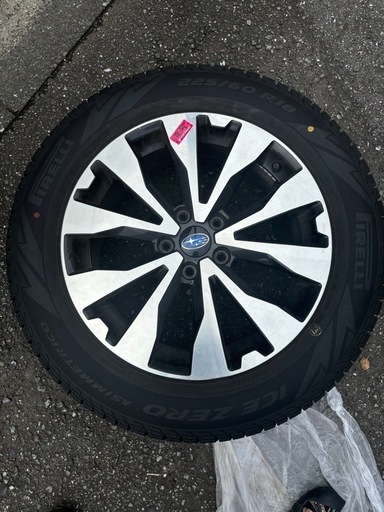 アウトバックBS9用スタッドレス（バリ山）