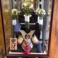 お正月飾り⭐︎破魔弓、破魔矢、兜の画像