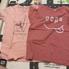 女の子　半袖Tシャツ