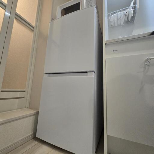 取引先きまりました❗ 1ヶ月のみ使用❗ 極美品 2024年製 2ドア冷蔵庫 OBBR-121A
