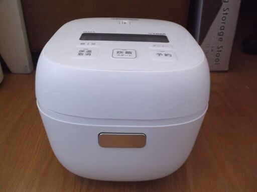 美品　タイガー　JBS-A055WM　マイコン炊飯ジャー　炊きたて 3合　マットホワイト　23年製