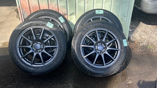 【値下げ中】weds17インチ215/60スタッドレス４本セット/ヴェルファイア