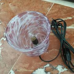 値下げしました！　琉球ガラス ランプの画像