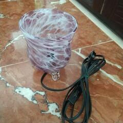 値下げしました！　琉球ガラス ランプの画像