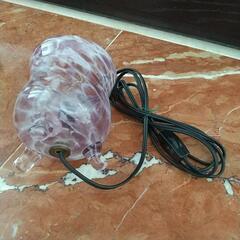 値下げしました！　琉球ガラス ランプの画像