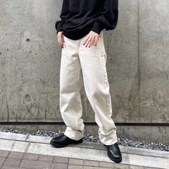 【今週末まで】UNIQLO 　フィットストレートハイライズジーンズ