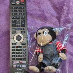 パン君マスコット（中古）チェーン有り/洗濯済みの画像