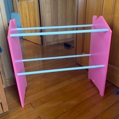 ミニーちゃん おもちゃ入れ(棚？)の画像