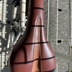 ジモティ来店特価!!　ロードバイク　アラヤ　4130　ベージュ　　J-1074の画像