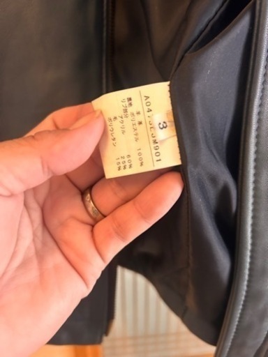 MEN'Sメルローズフェイクレザー中古