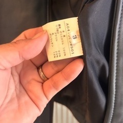 MEN'Sメルローズフェイクレザー中古の画像