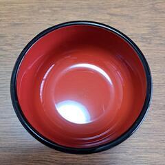 漆塗り風？　金梅柄　小椀5客　の画像