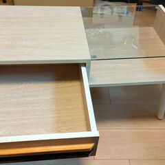 リビングテーブル　オスロ　ＨＨ−８０４０ＰＧ　ＷＨＷの画像