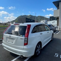 ストリーム RSZ 走行75000km‼️パール‼️車検R8年10月まで‼️の画像