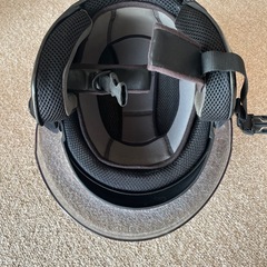 ヘルメット　125cc以下　黒の画像