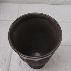 信楽焼　ペアグラス　ビール　焼酎の画像