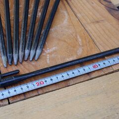 【ご購入者様へお渡し済み】【USED】 ELLISSE/エリッゼステーク 28cm 鋳造ペグ(MK-280K) 8本セット/現状お渡しの画像
