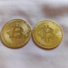 ビットコインレプリカメダル2枚組
