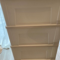 【日程調整済】アイリスオーヤマ　収納ボックス　5個の画像