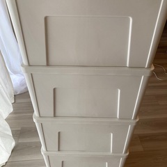 【日程調整済】アイリスオーヤマ　収納ボックス　5個の画像