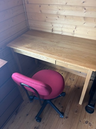 無印良品　学習机&椅子のセット