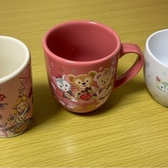 ディズニーリゾート　ディズニーシー　スーベニアカップ　マグカップ　セット　ダッフィー  アリスの画像