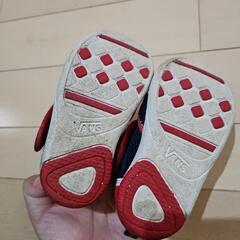 子供用品 ベビー靴 VANS サンダル 12cmの画像